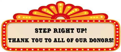 Thank you to all of our donors